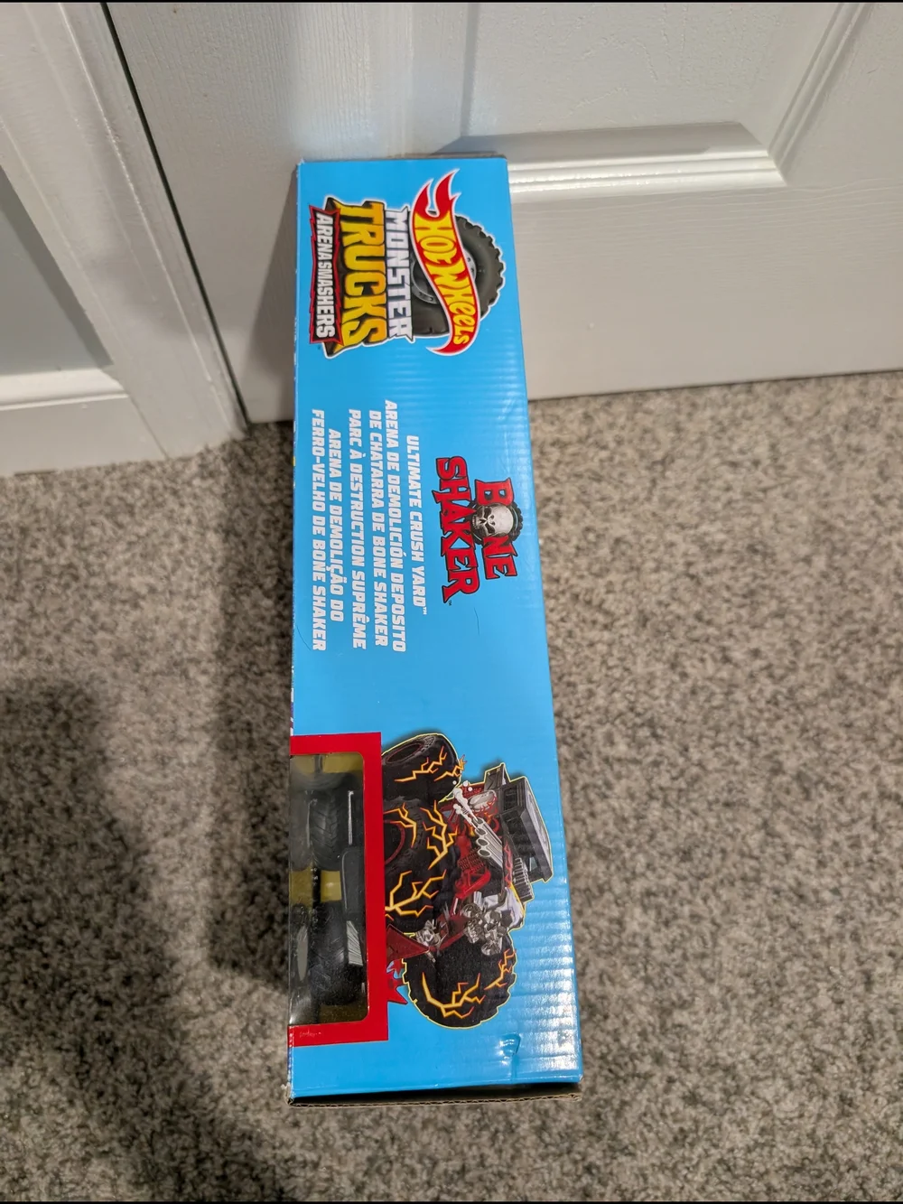 NIB Hot Wheels Monster Trucks Arena Smashers - Bone Shaker Ultimate Crush Yard